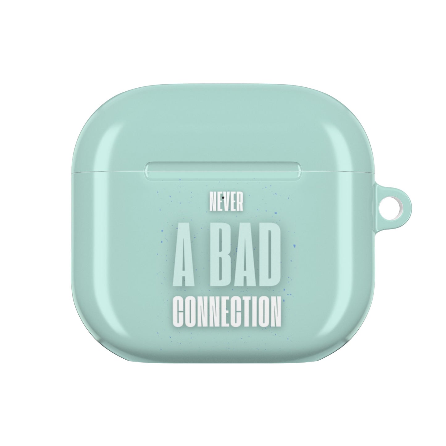 Earbud Case Cover – Never a Bad Connection Mint Ice Cream
