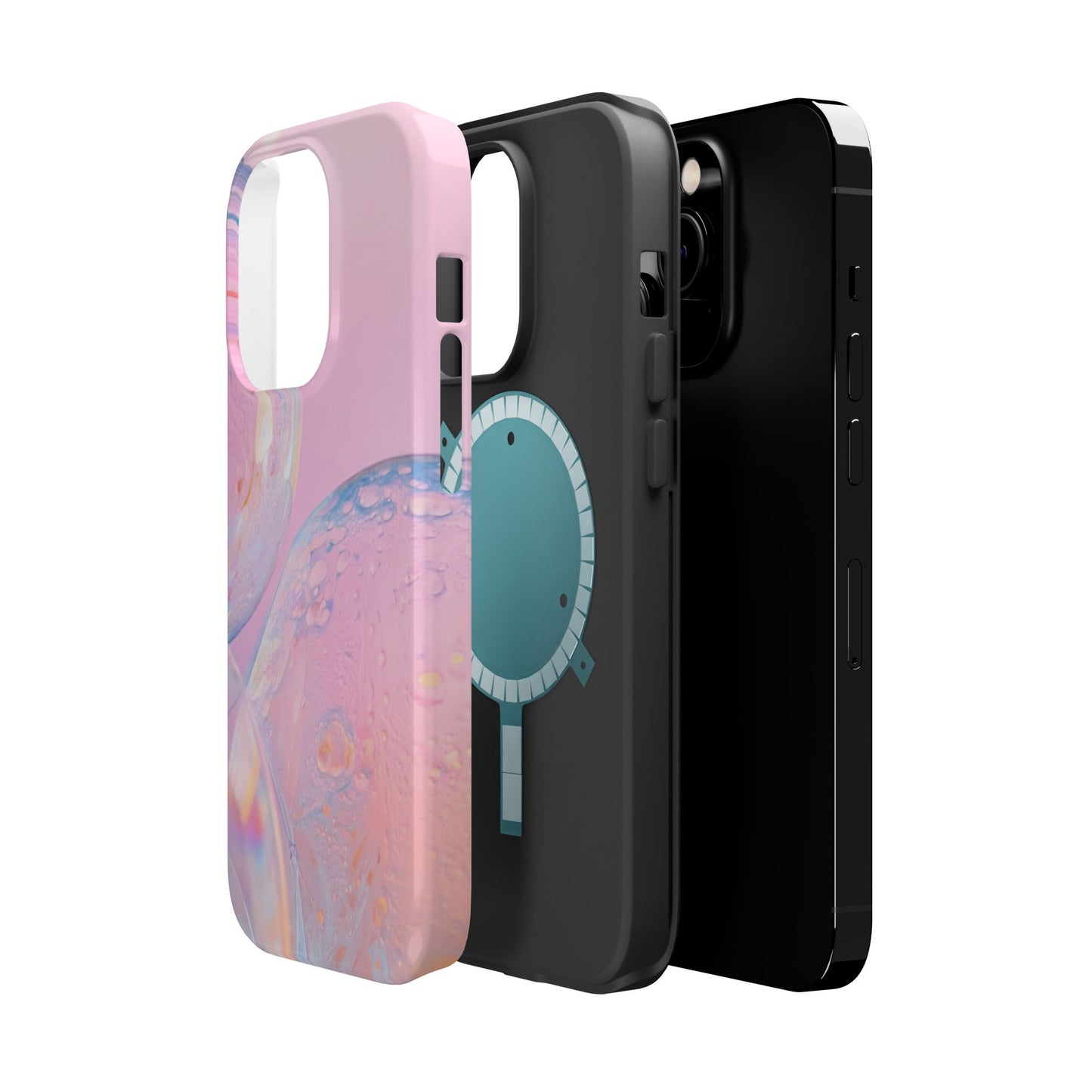 Wireless-Charging Compatible Case – Sugar Bubbles