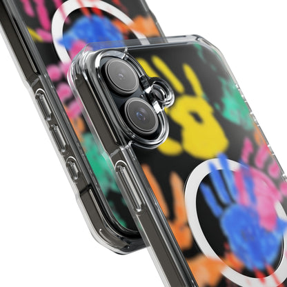 Clear Magnetic Phone Case – Handprint Memories