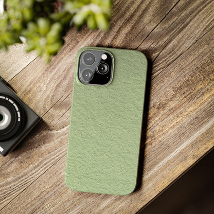 Slim Phone Case – Matcha Wash