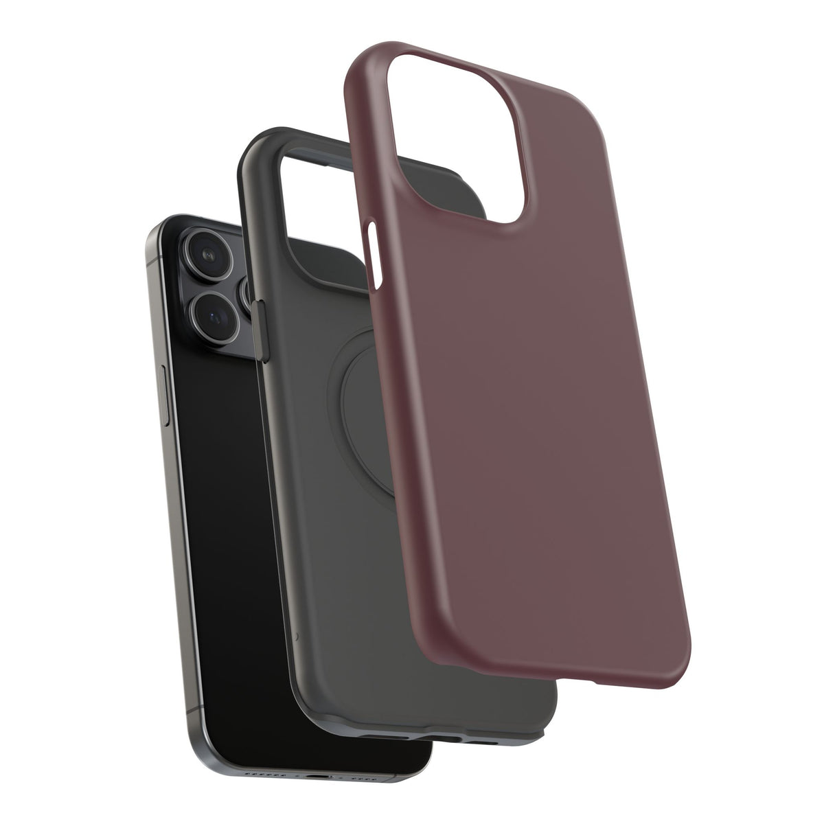 Impact-Resistant Phone Case – Mulled Wine – Compatible with iPhone 11–17 & Samsung Galaxy S22–S26 Series