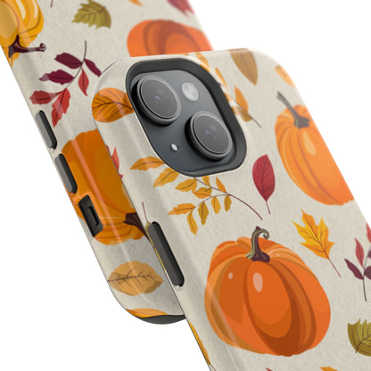 Wireless-Charging Compatible Case – Falling for Pumpkin