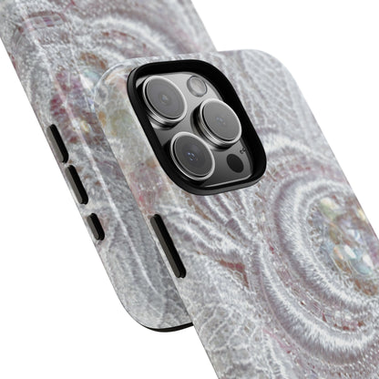 Protective Magnetic Phone Case – Lace Veil