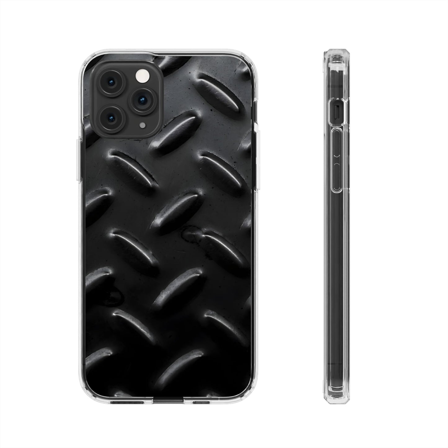 Clear Phone Case – Blackout Plate