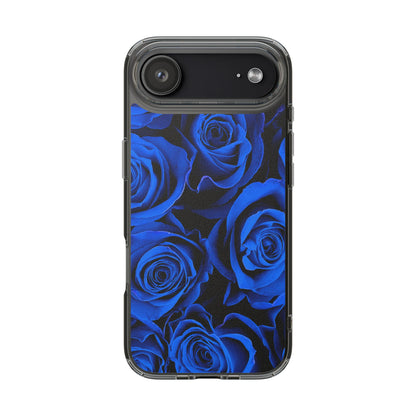 Clear Phone Case – Midnight Bloom