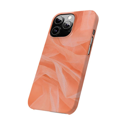 Slim Phone Case – Coral Veil