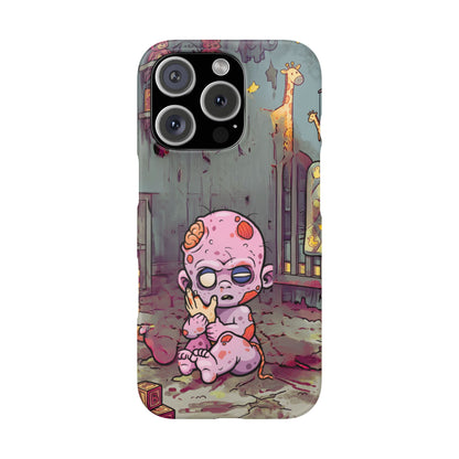 Phone Case — Creepy Cute Zombie Baby Nursery Design