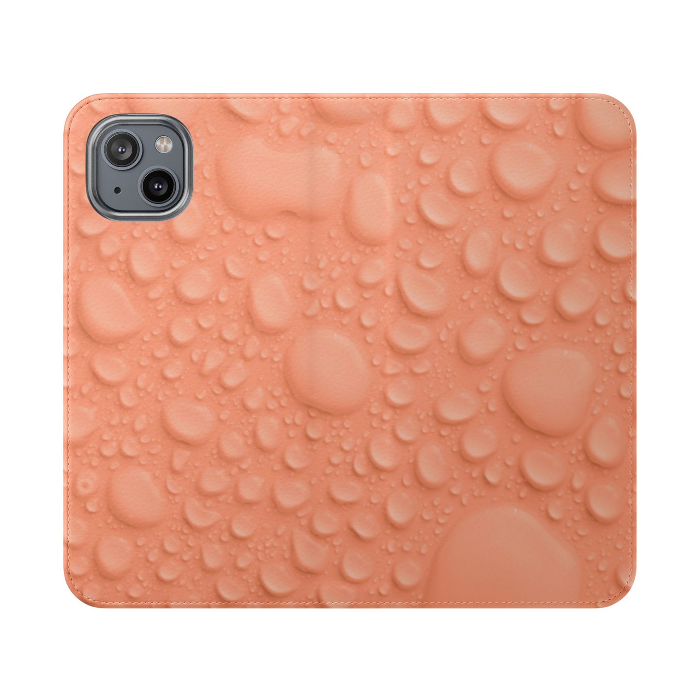 Flip Case - Apricot Rain