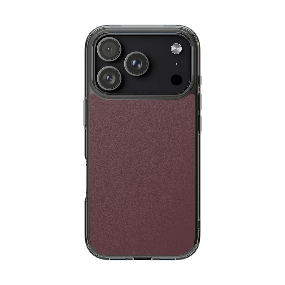 Clear Phone Case – Mulled Wine – Compatible with iPhone 13–17 & Samsung Galaxy S25–S26 Series