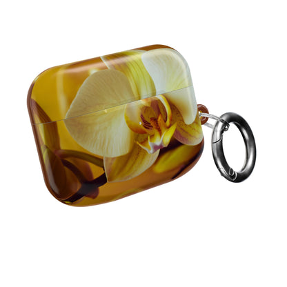 Earbud Case Cover – Amber Orchid