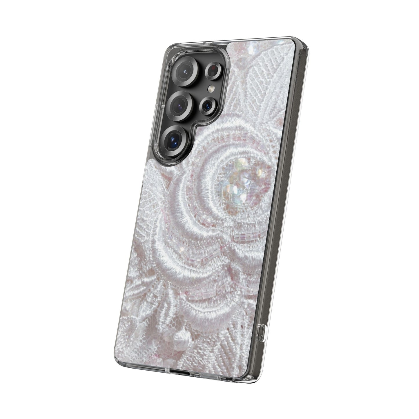 Clear Phone Case – Lace Veil