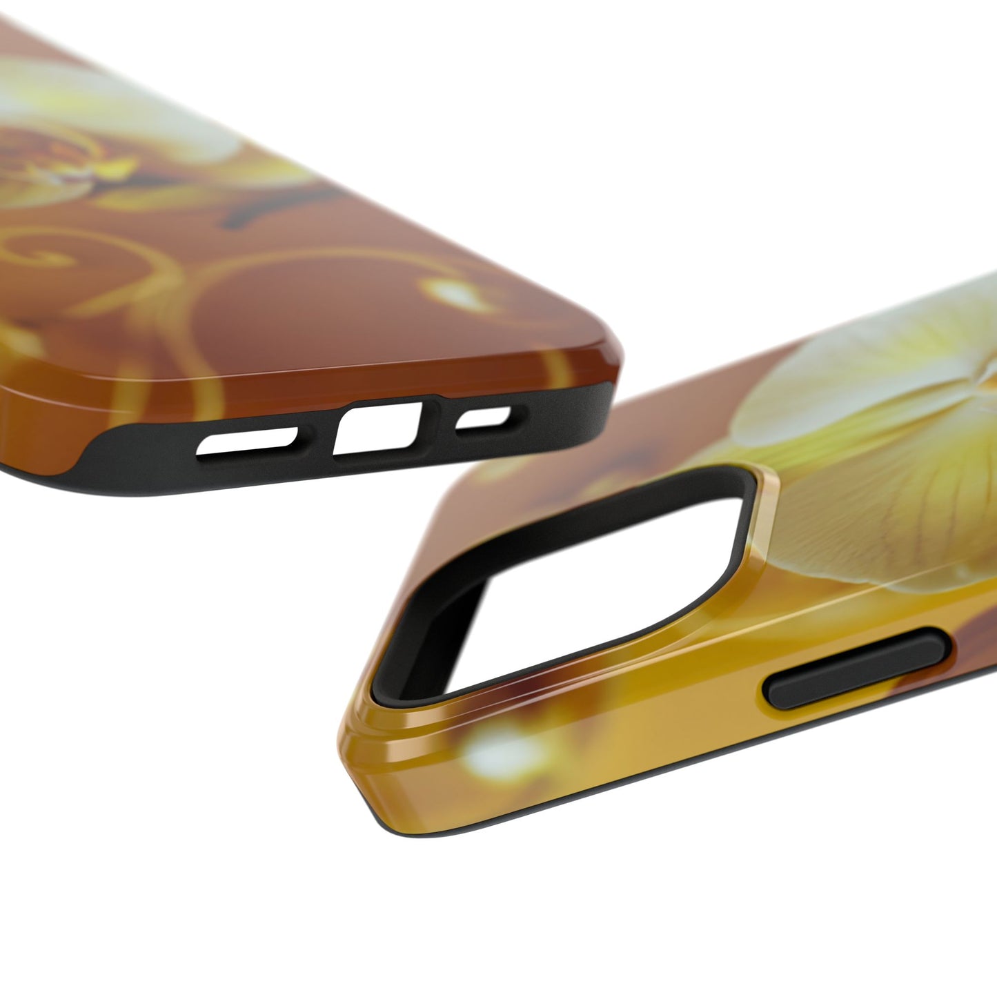 Protective Phone Case – Amber Orchid