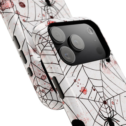 Impact-Resistant Phone Case – Blood Web