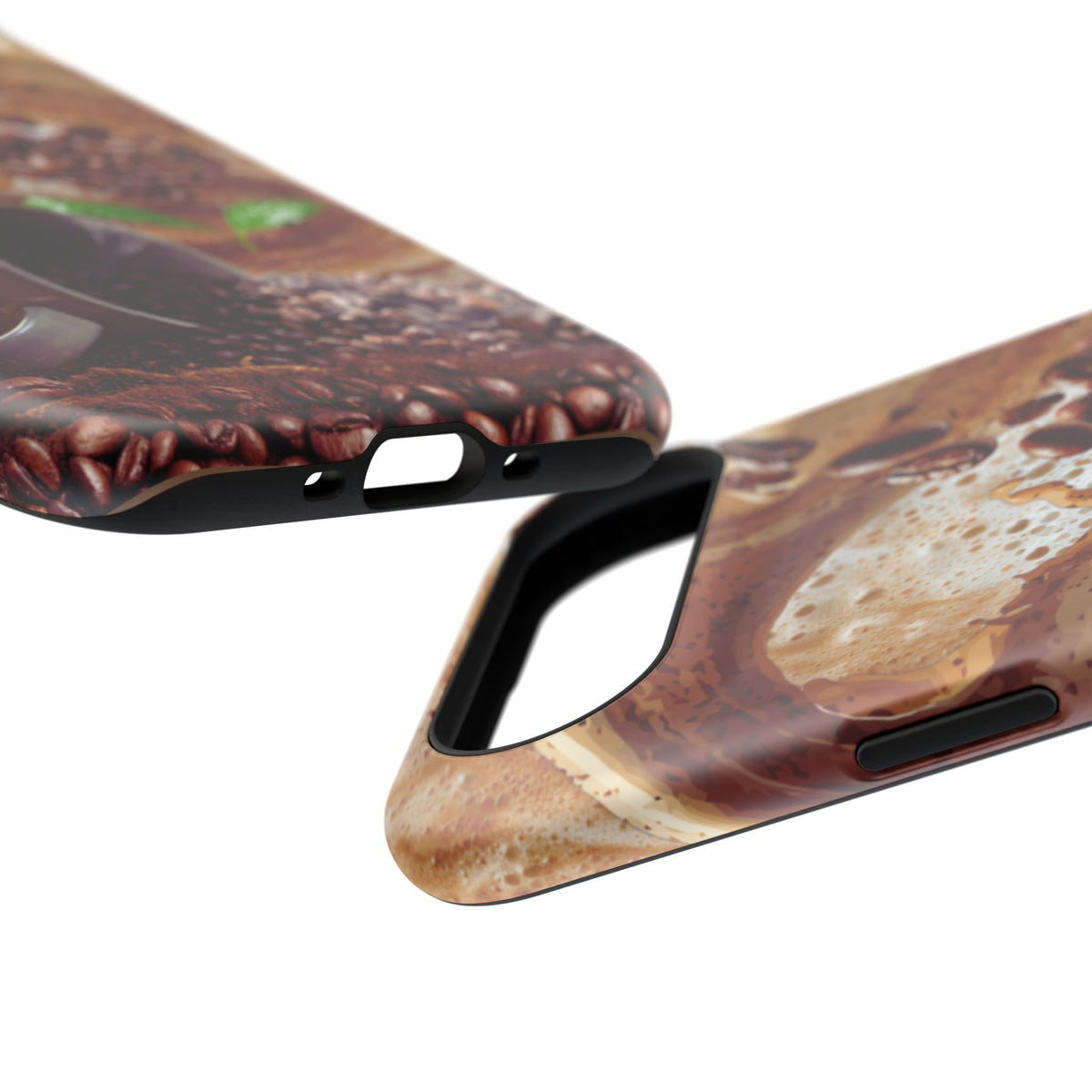 Impact-Resistant Phone Case – Love at First Sip – Compatible with iPhone 11–17 & Samsung Galaxy S22–S26 Series