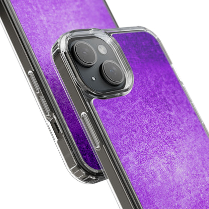 Clear Phone Case – Violet Voltage