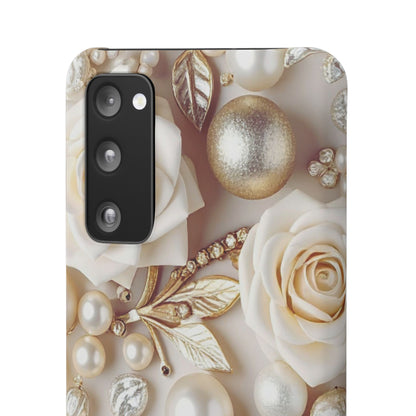 Snap Phone Case – Ivory Opulence