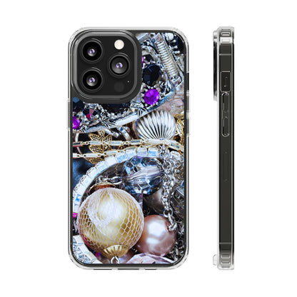 Clear Phone Case – Chrome Jewel