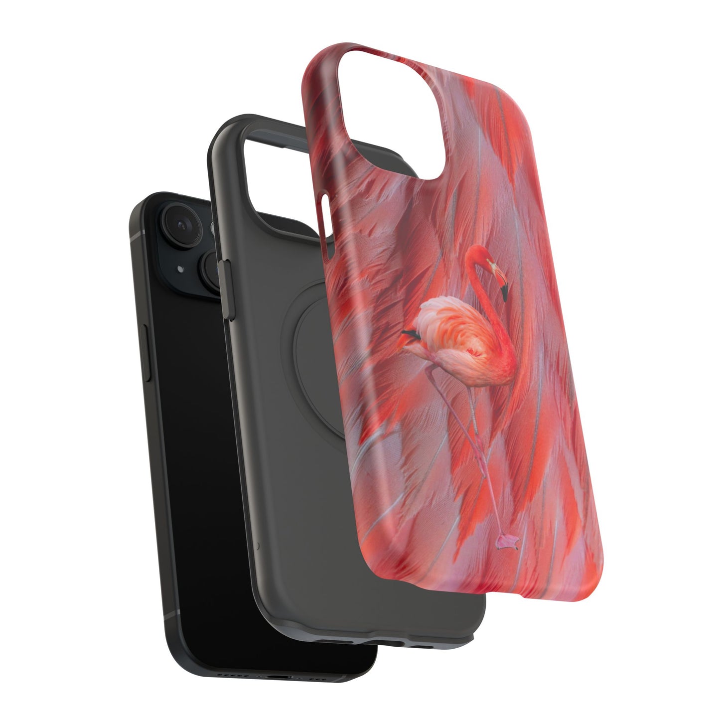 Impact-Resistant Phone Case – Scarlet Plume