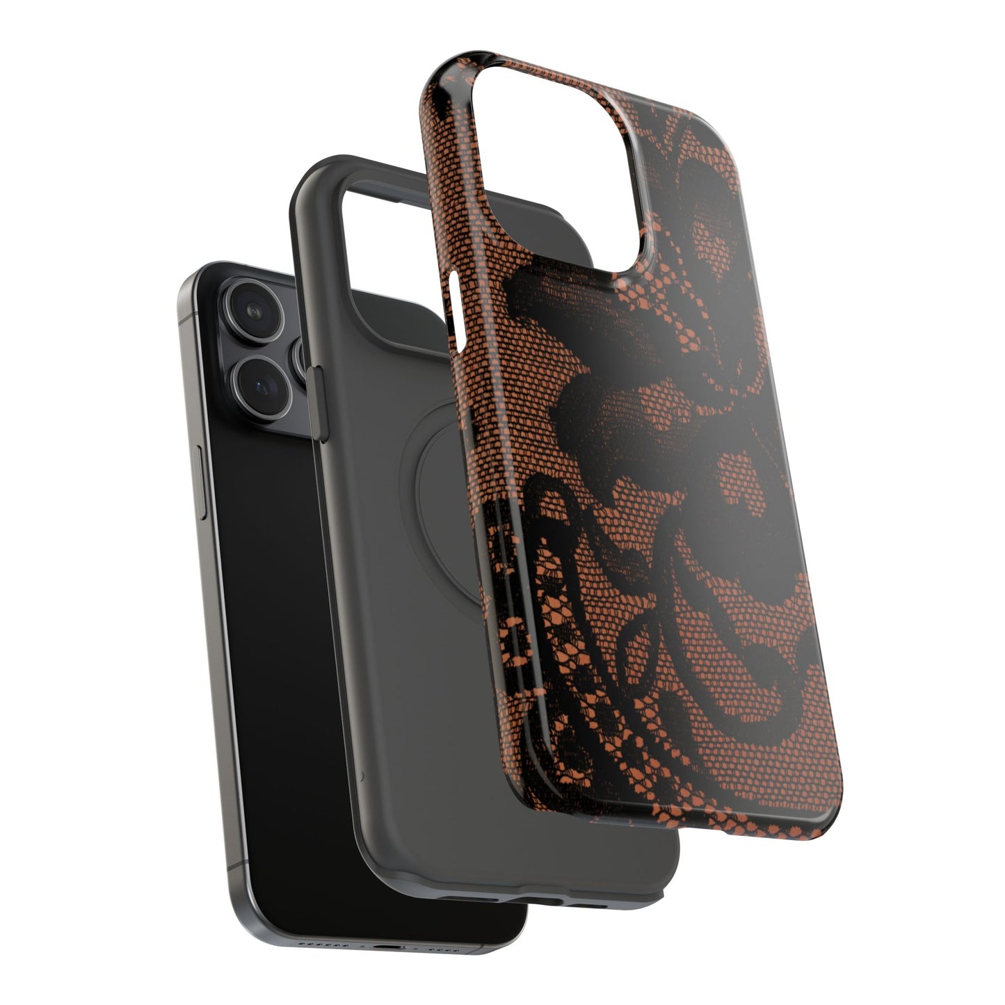 Impact-Resistant Phone Case – Ember Lace