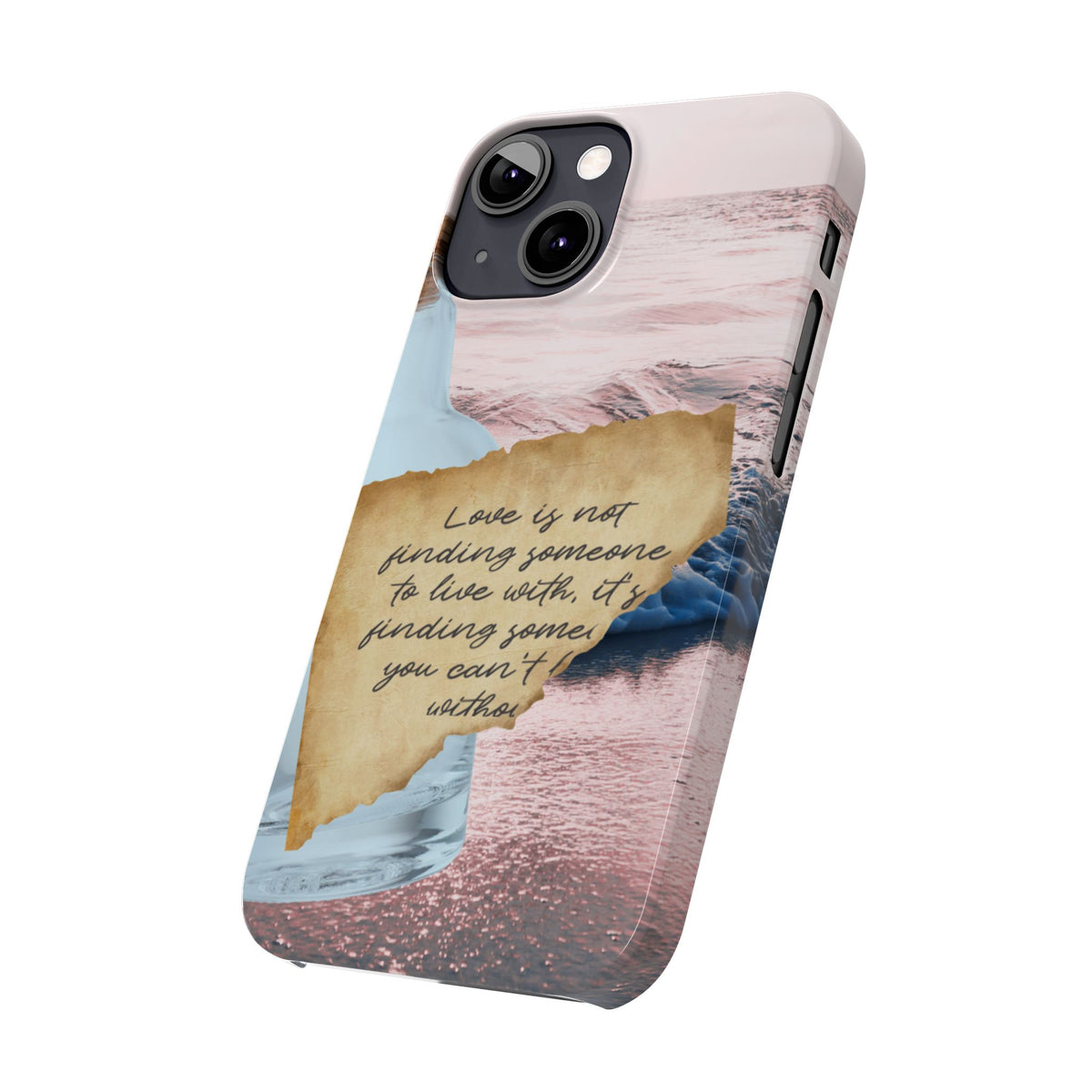 Slim Phone Case – Written in the Tide