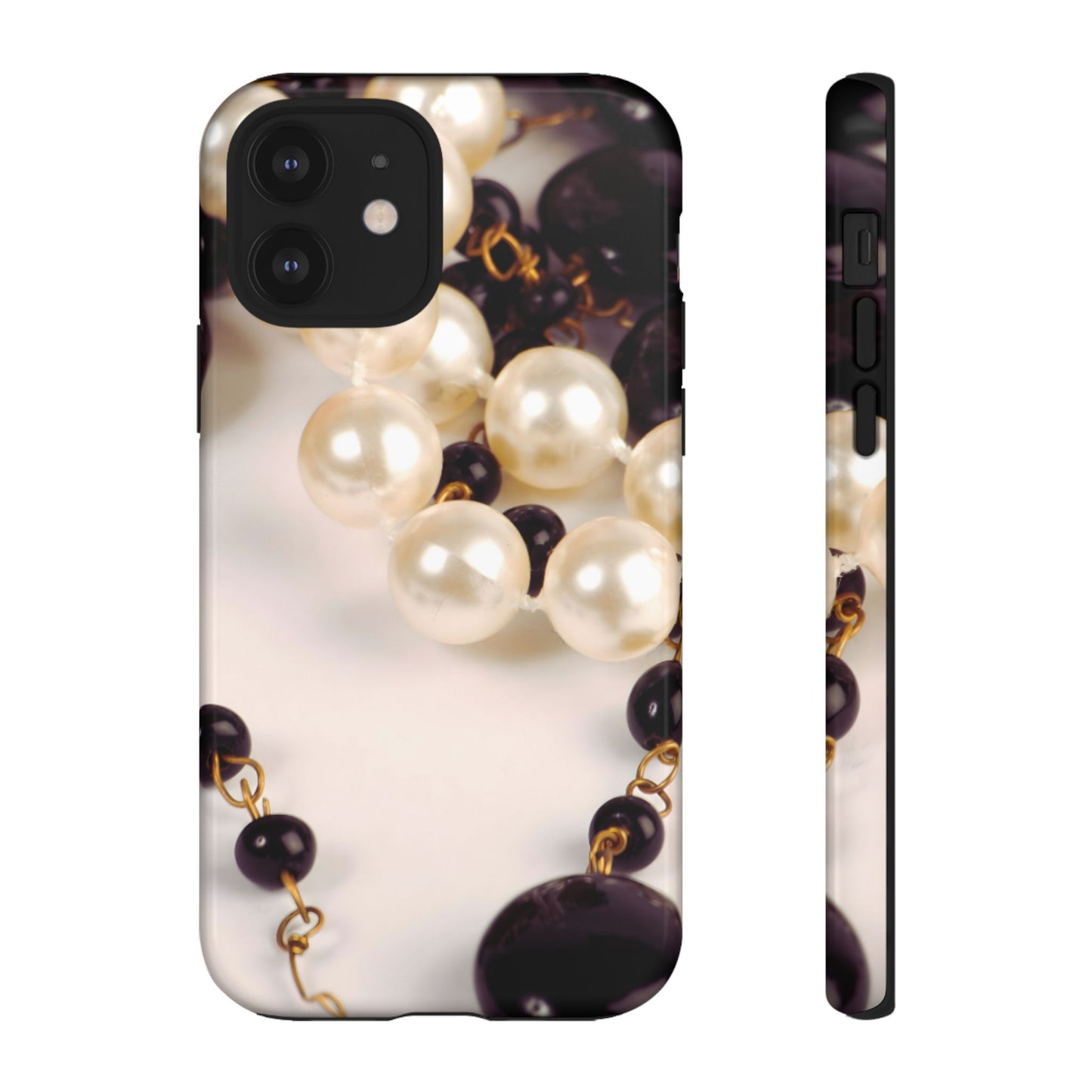 Protective Phone Case – Noir Pearl