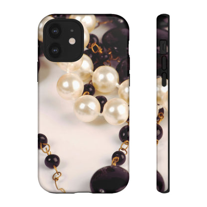 Protective Phone Case – Noir Pearl