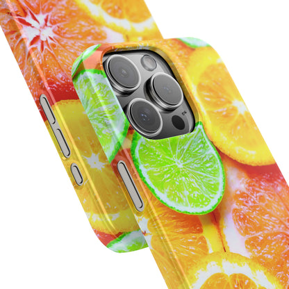 Slim Phone Case – Sunkissed Citrus