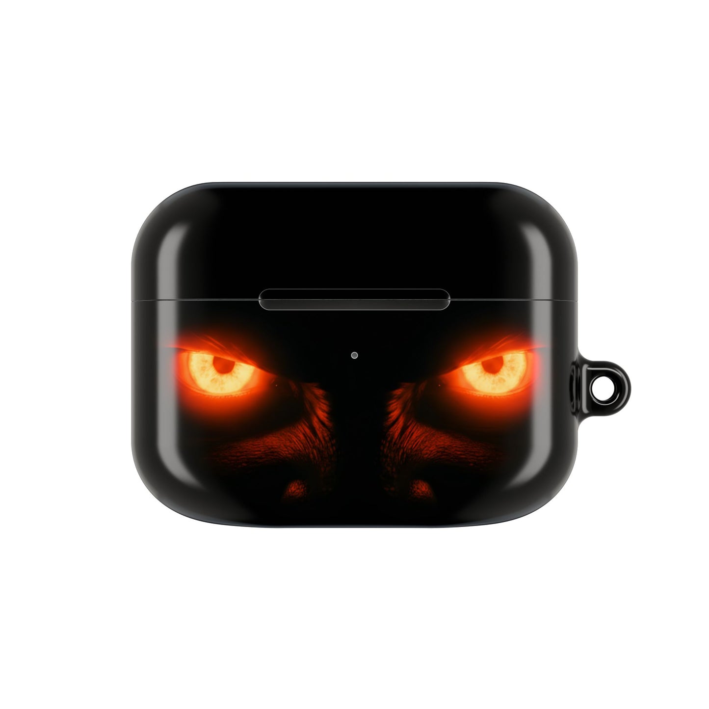 Wireless Earbud Case Cover – Blazing Monster Eyes