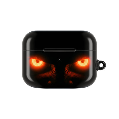 Wireless Earbud Case Cover – Blazing Monster Eyes