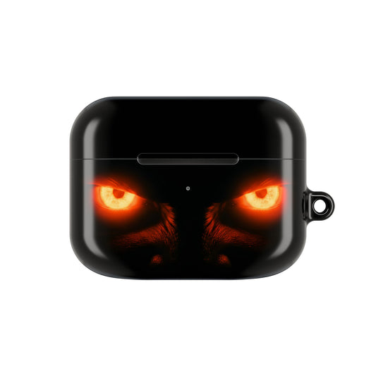 Wireless Earbud Case Cover – Blazing Monster Eyes