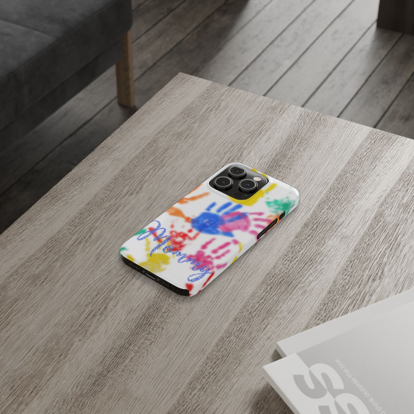 Slim Phone Case – Handprint Memories
