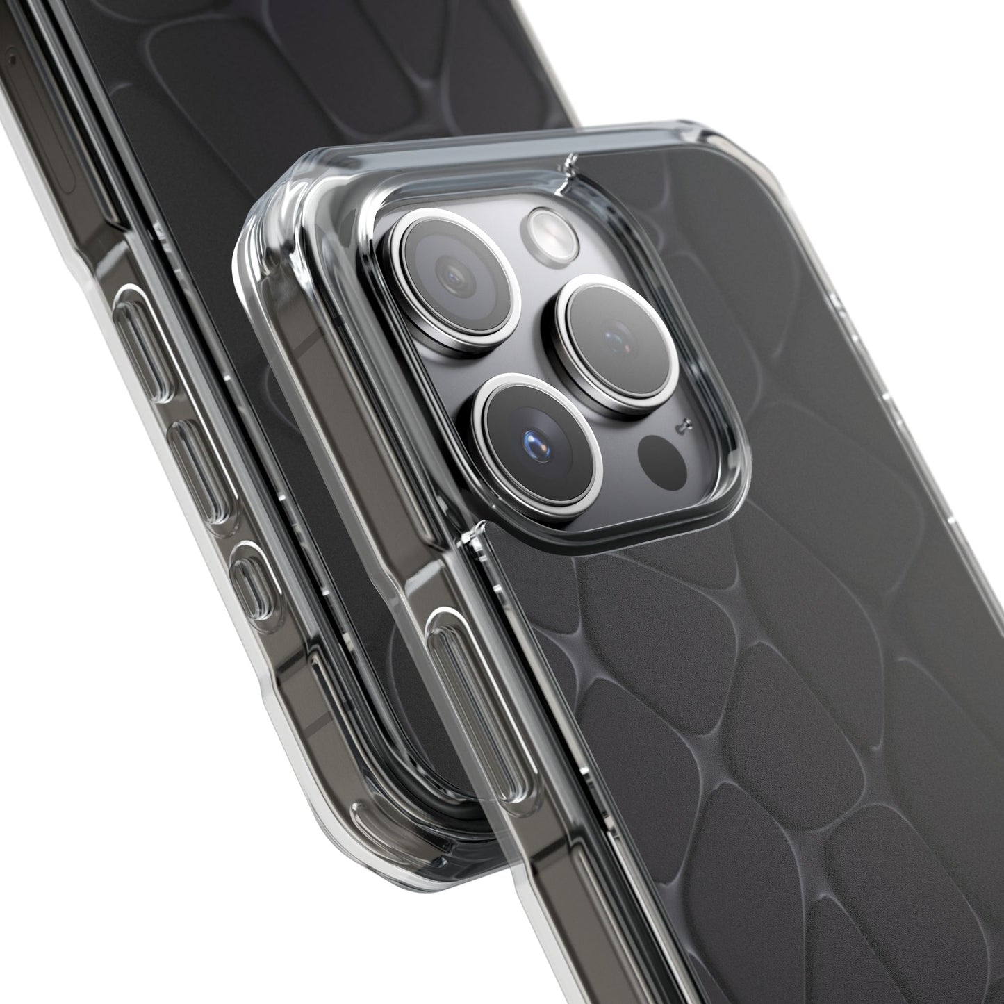 Clear Magnetic Phone Case – Night Scale