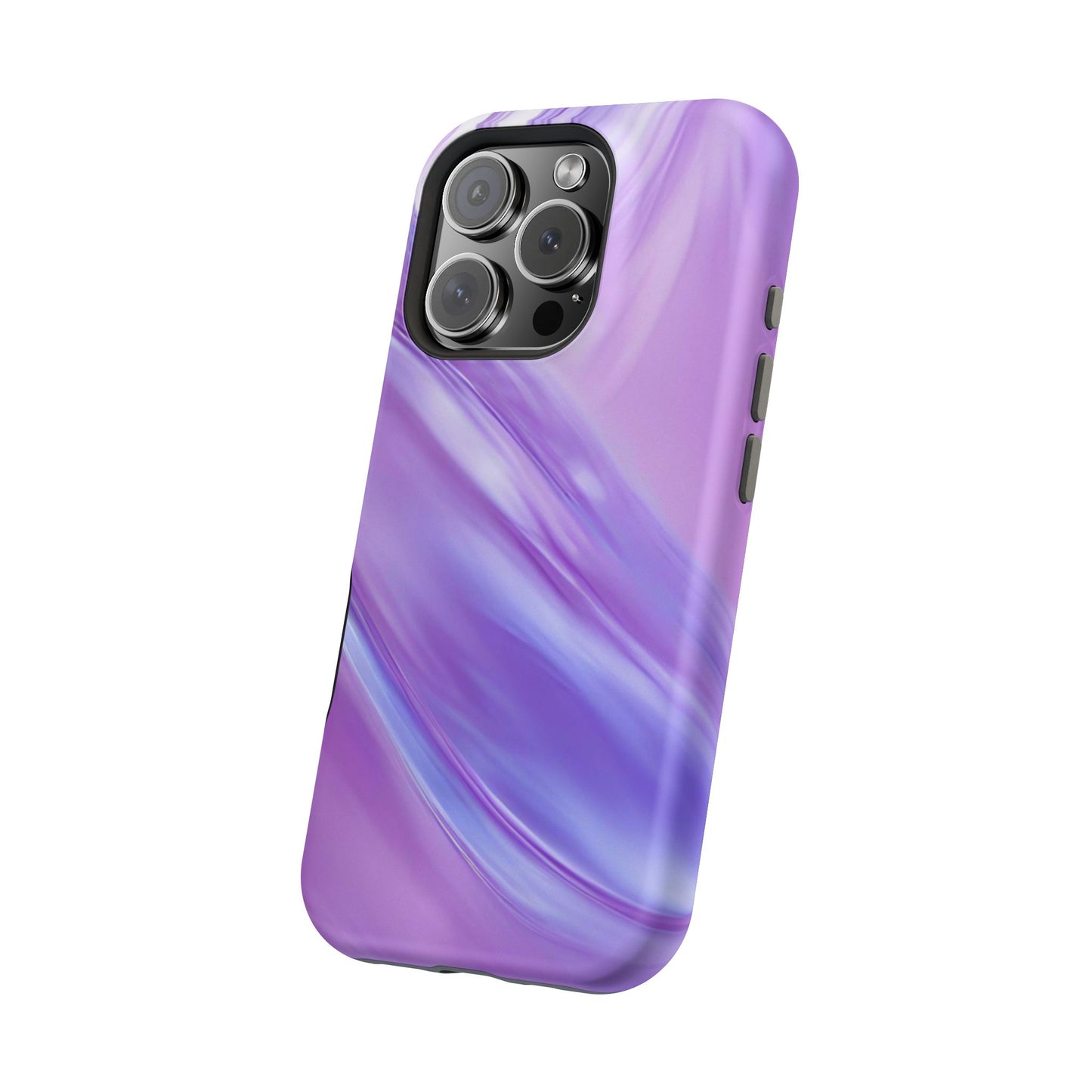 Wireless-Charging Compatible Case – Lavender Wave