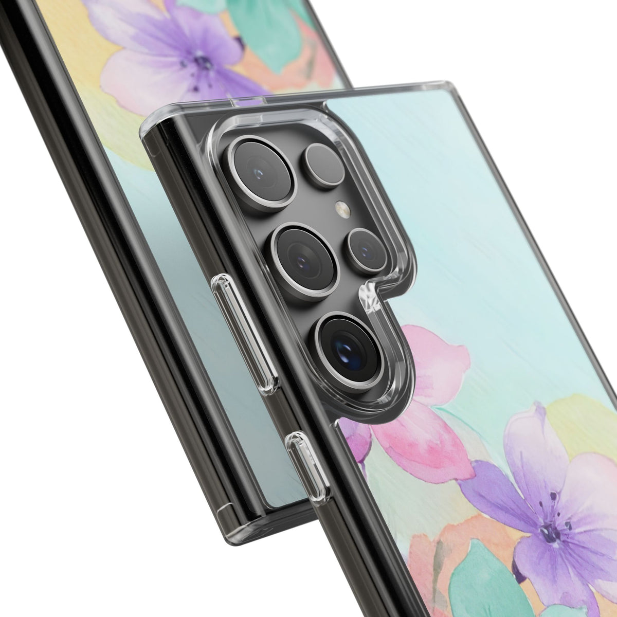 Clear Phone Case – Water Petal