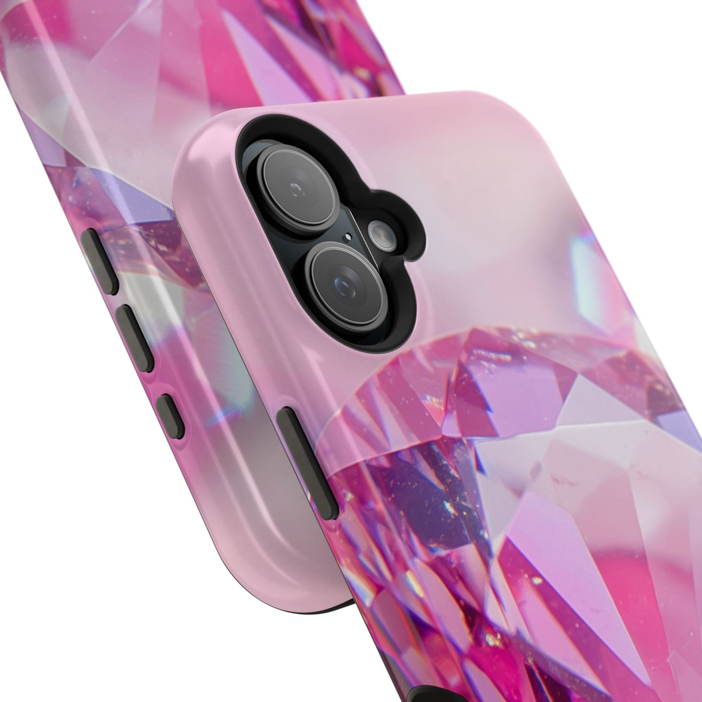 Wireless-Charging Compatible Case – Pink Ice