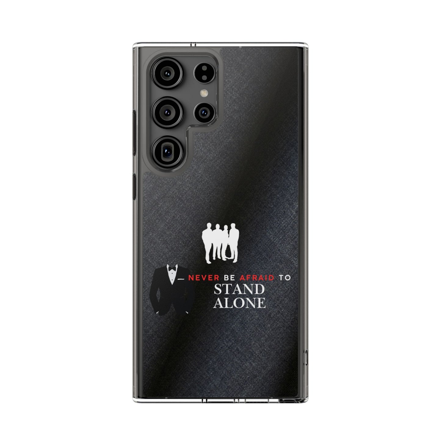 Clear Phone Case – Stand Alone