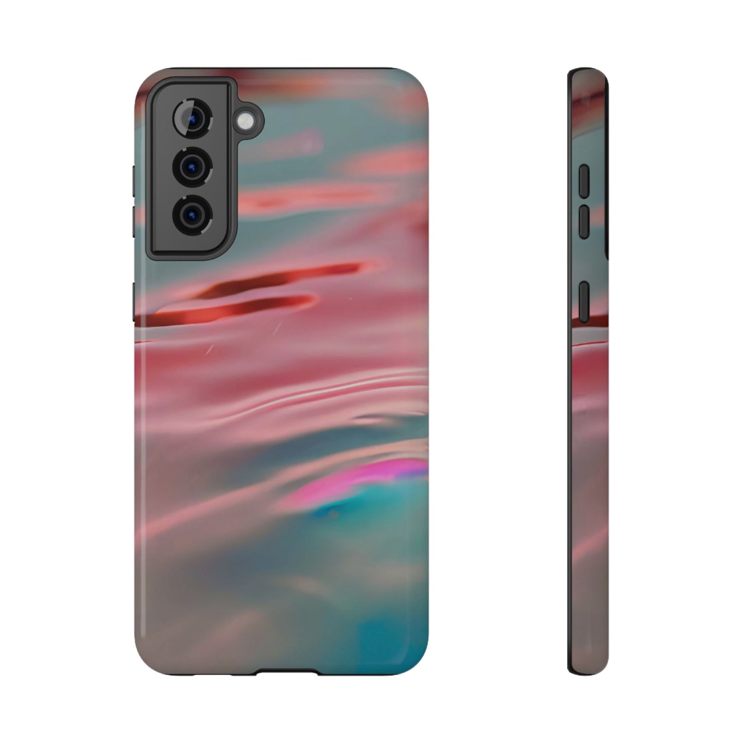 Impact-Resistant Phone Case – Liquid Sunset
