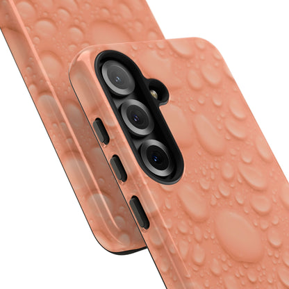 Protective Phone Case – Apricot Rain