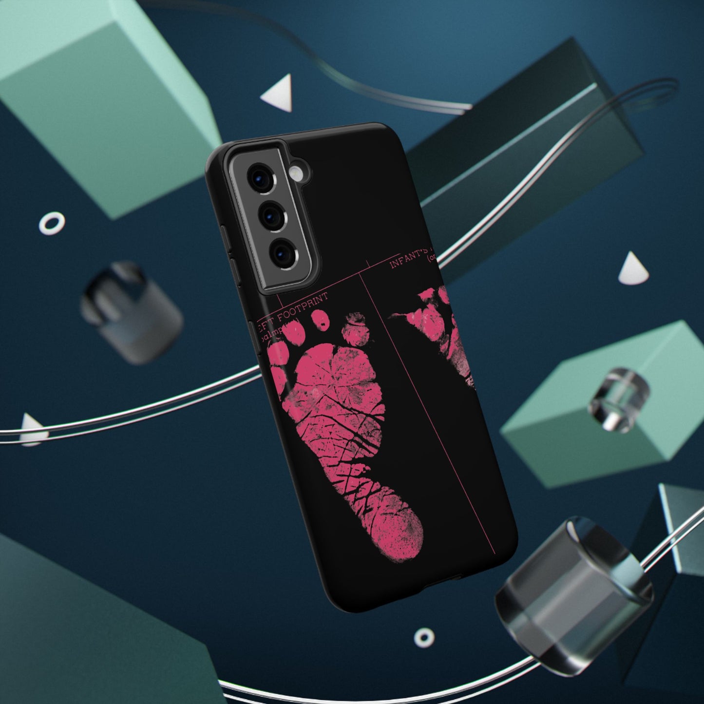 Wireless-Charging Compatible Case – Mom’s Little Pink Footprints