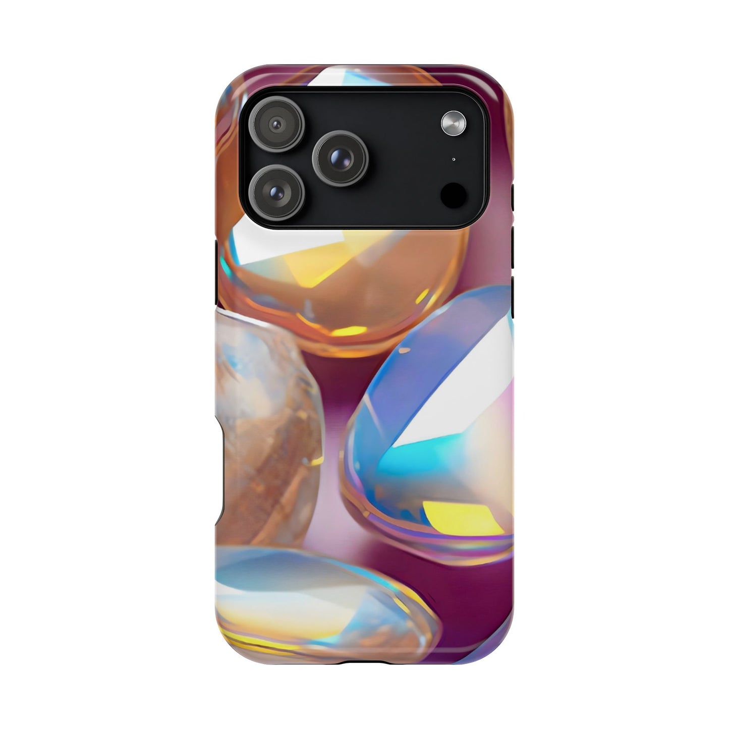 Wireless-Charging Compatible Case – Glass Candy