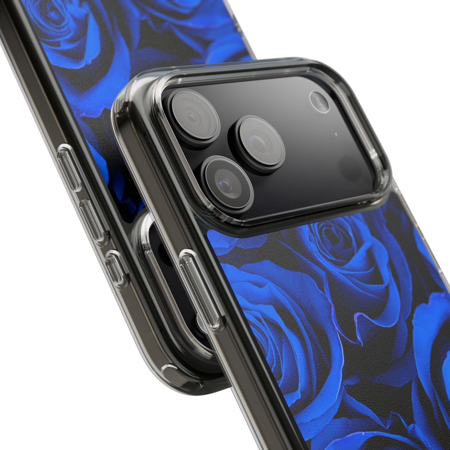 Clear Phone Case – Midnight Bloom