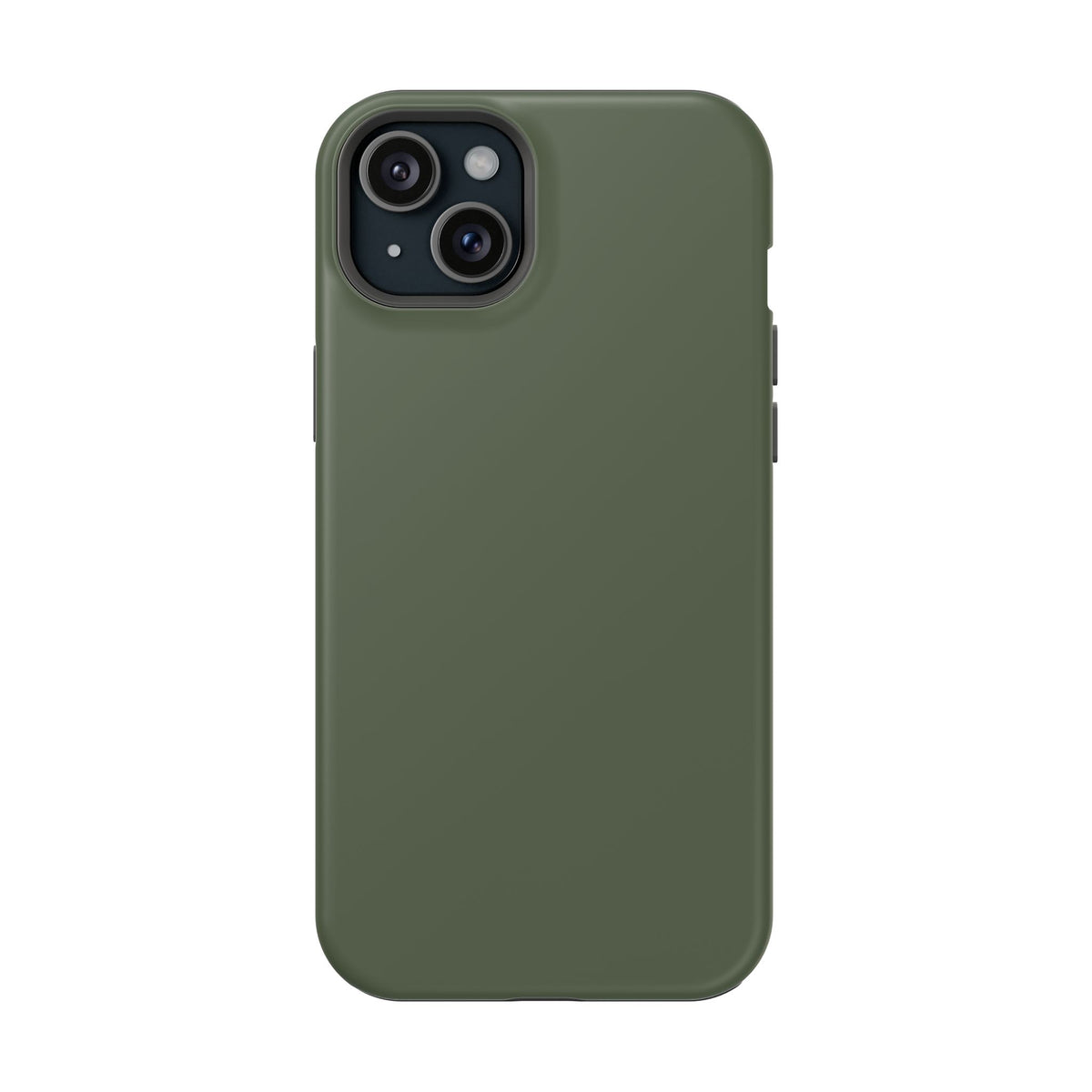 Impact-Resistant Phone Case — Military Green Protective Shockproof Cover