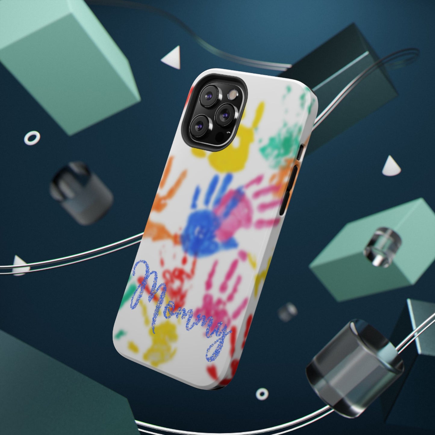 Impact-Resistant Phone Case – Handprint Memories