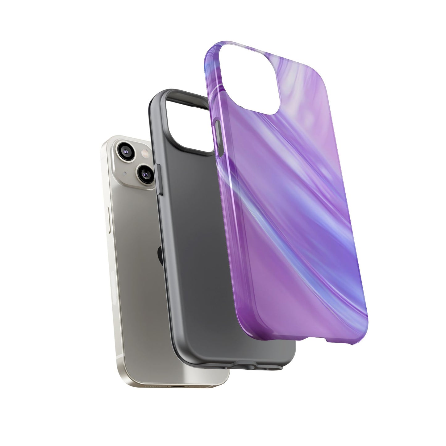 Protective Phone Case – Lavender Wave
