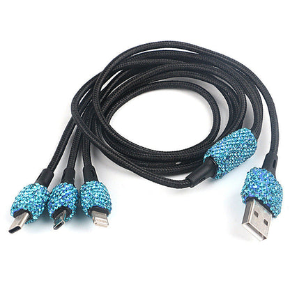 Car Charger with Dual USB Ports – Fast Charging + Safety Hammer