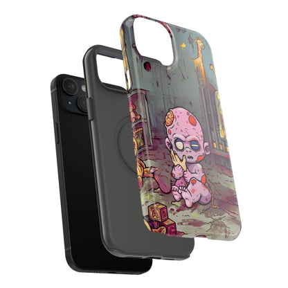 Zombie Baby Phone Case — Cute Creepy Impact-Resistant iPhone Case