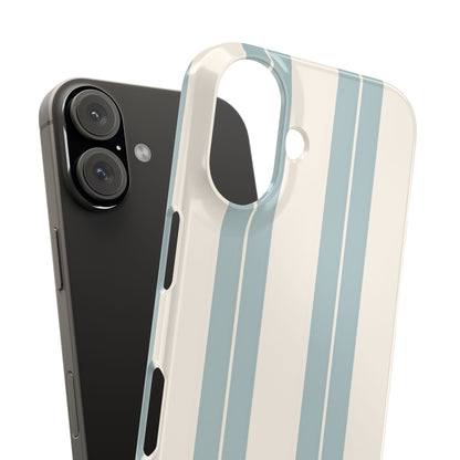 Slim Phone Case – Coastal Stripe