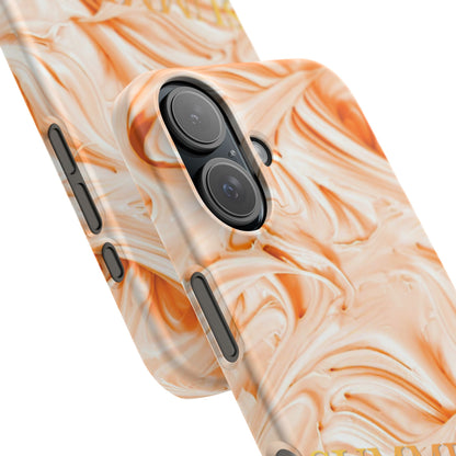 Snap Phone Case – Peach Sorbet