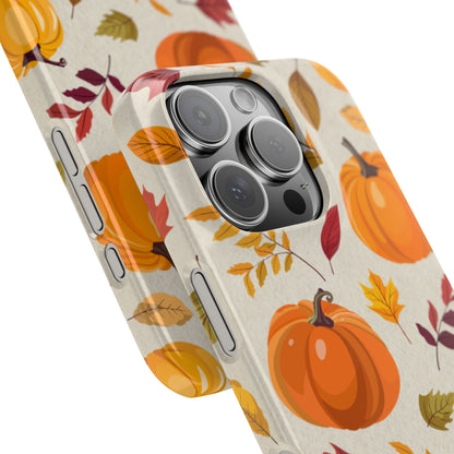 Slim Phone Case – Falling for Pumpkin