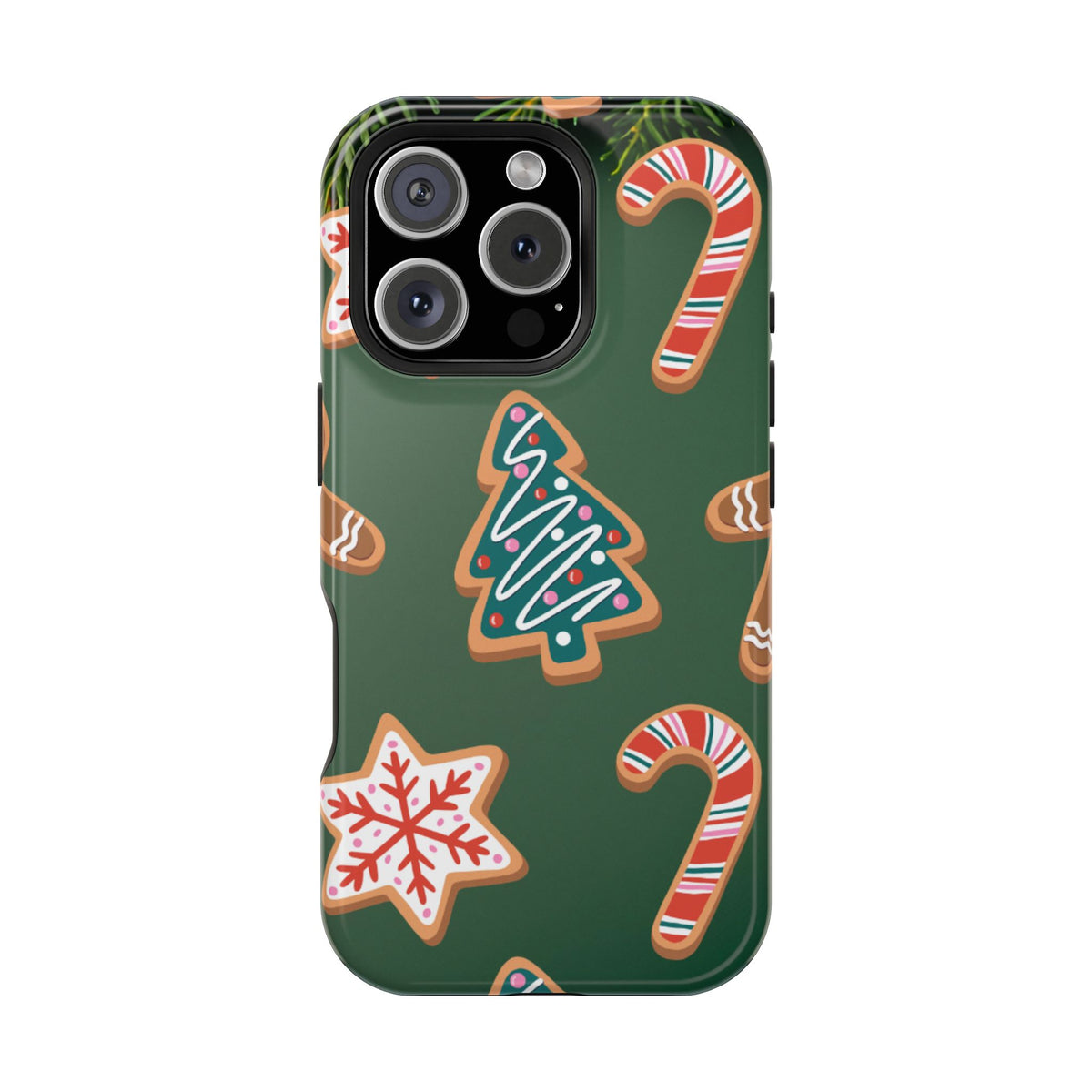 Impact-Resistant Phone Case – Cookie Season – Compatible with iPhone 11–17 & Samsung Galaxy S22–S26 Series